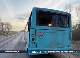 Под Витебском грузовик врезался в автобус – есть пострадавшие