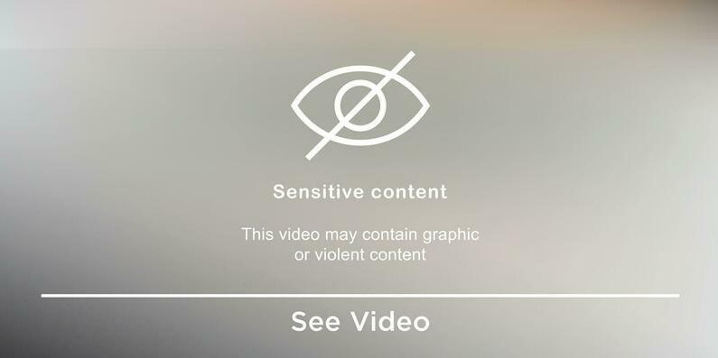 чувствительный контент