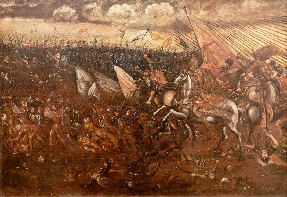 4-Битва под Варной. Картина неизвестного художника.jpg