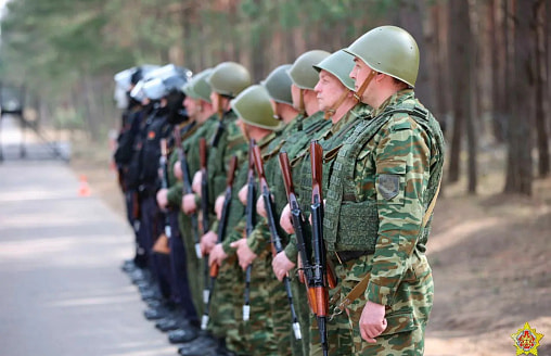Минобороны объявило сборы военнообязанных с милицией в этой области Беларуси