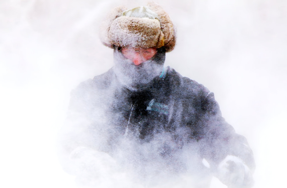 сильная метель