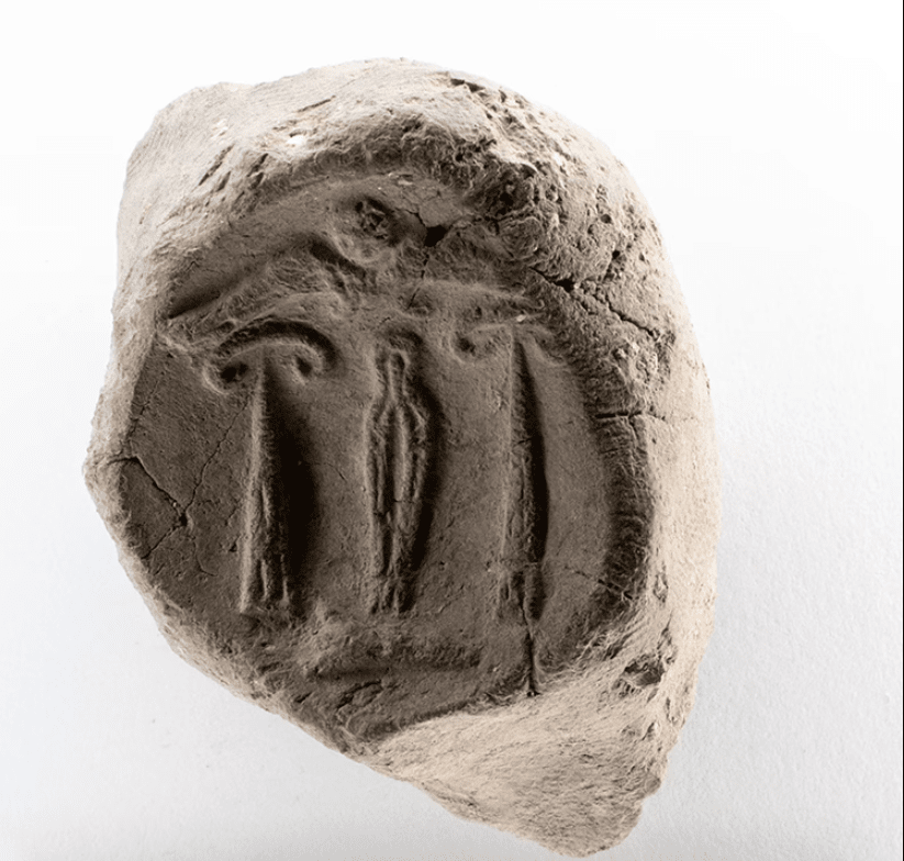 Отпечаток печати Туталии IV, сына великого короля Хаттусили III, найденный в Каялыпинаре. фото Серхат Зафер