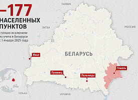 Гомель и еще 176 населенных пунктов исключат из зон радиоактивного загрязнения