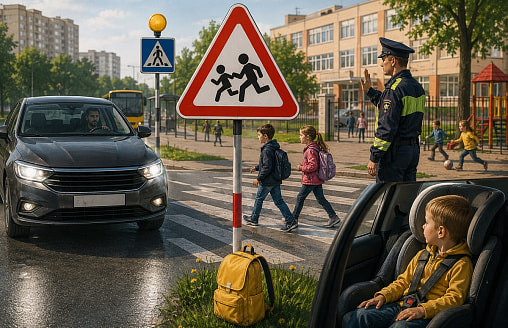 С 25 мая водителям в Беларуси нужно включать ближний свет. Иначе – штраф до 135 рублей