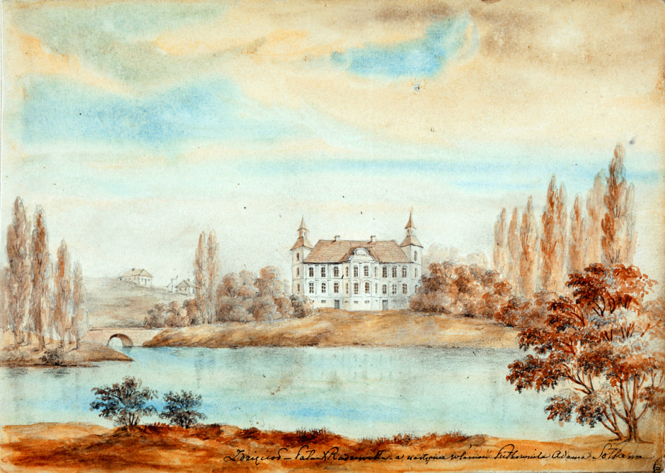 Дворец Дятлово на рисунке Наполеона Орды.jpg