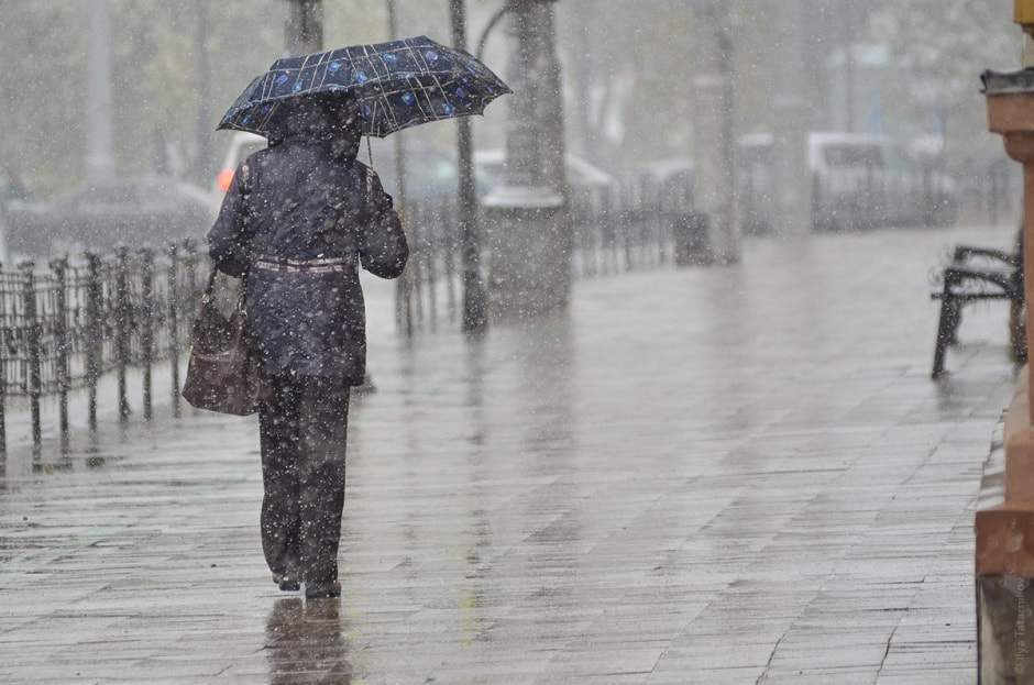 Зимний дождь