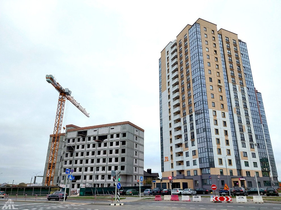 Показываем, как идет строительство детской поликлиники в Лошице. Когда сдадут объект.jpg