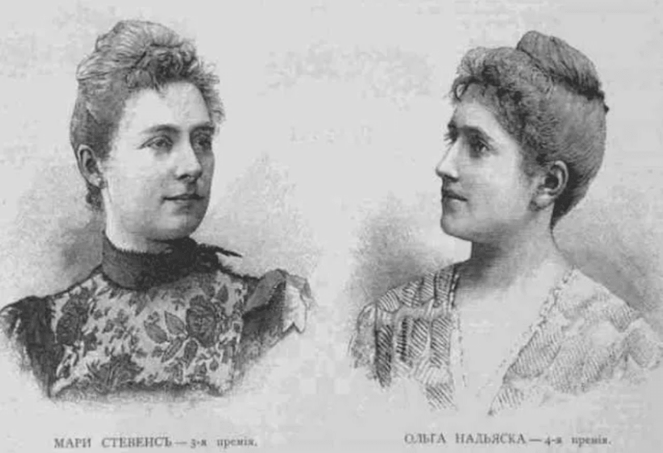 Мари Стевенс и Ольга Надьяска Мари Стевенс и Ольга Надьяска