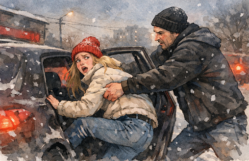 В Слуцком районе мужчина силой затолкал девушку в машину и возил по городу. В СК рассказали подробности