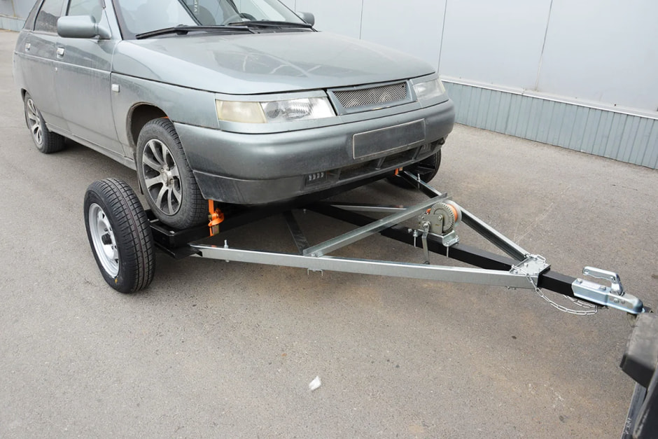 Буксировка методом частичной погрузки