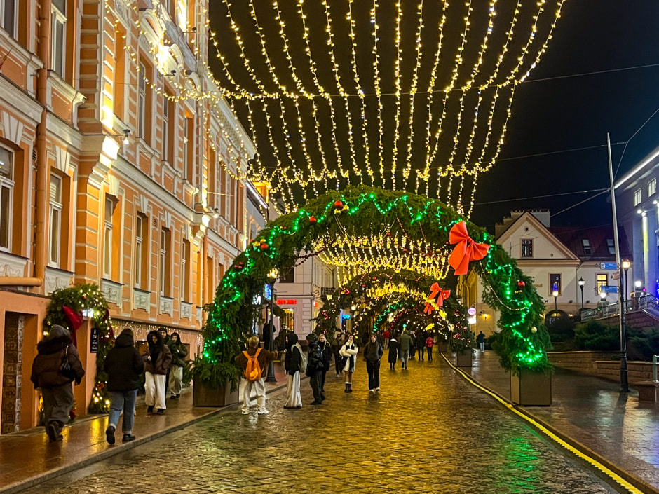 предновогодний Гродно