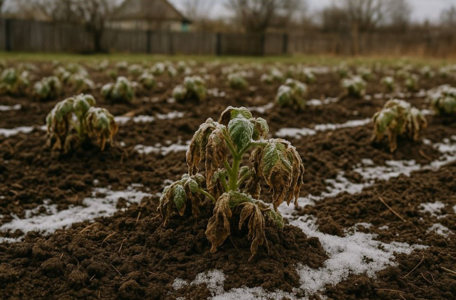 Картофель и заморозки