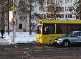Минсктранс предупредил о задержке автобусов из-за разыгравшейся непогоды