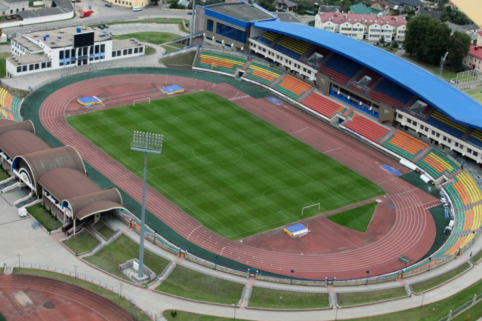 Футбольный стадион в Беларуси