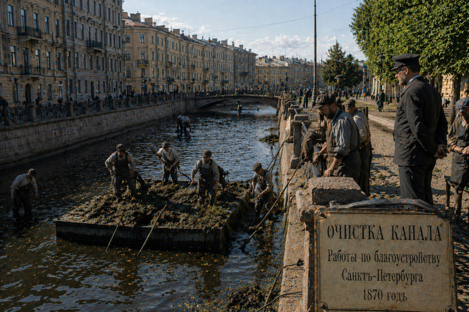 Петербург очистка каналов