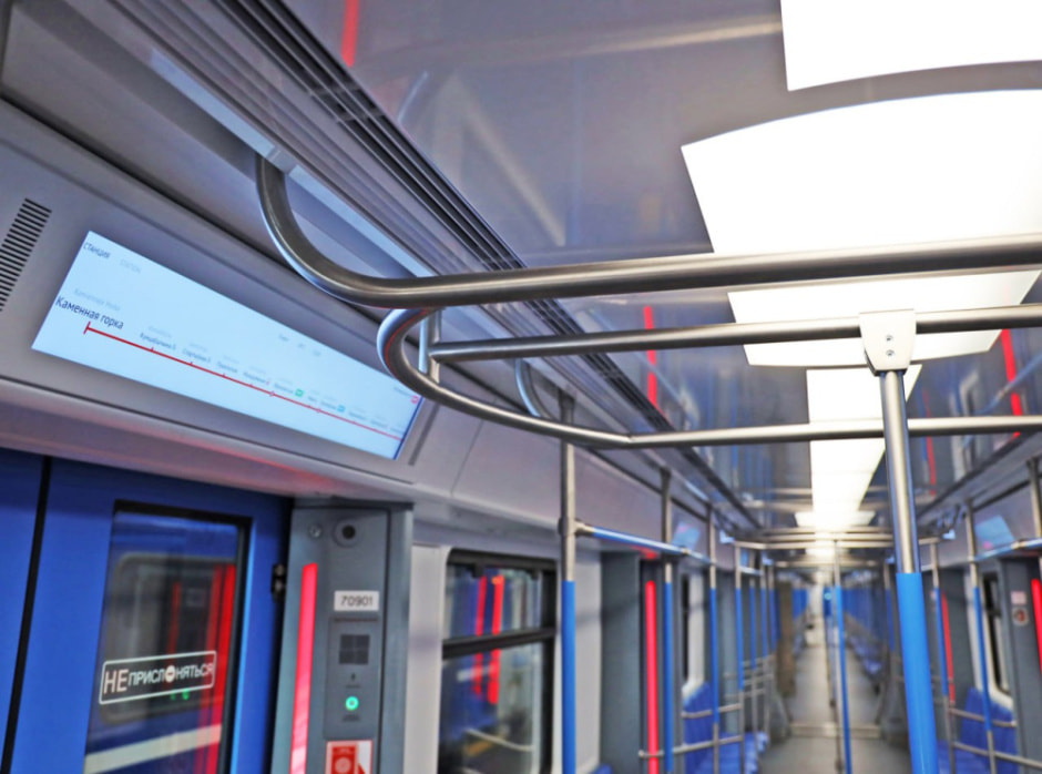 Для Зеленолужской линии метро прибыл второй поезд из России. Вот как выглядит новый состав (4).jpg