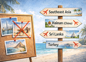 Отдых без Ближнего Востока: что происходит с турами и куда и за сколько могут полететь белорусы