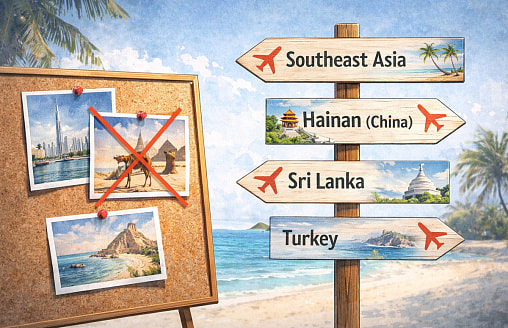 Отдых без Ближнего Востока: что происходит с турами и куда и за сколько могут полететь белорусы