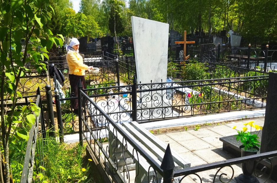 кладбища радуница