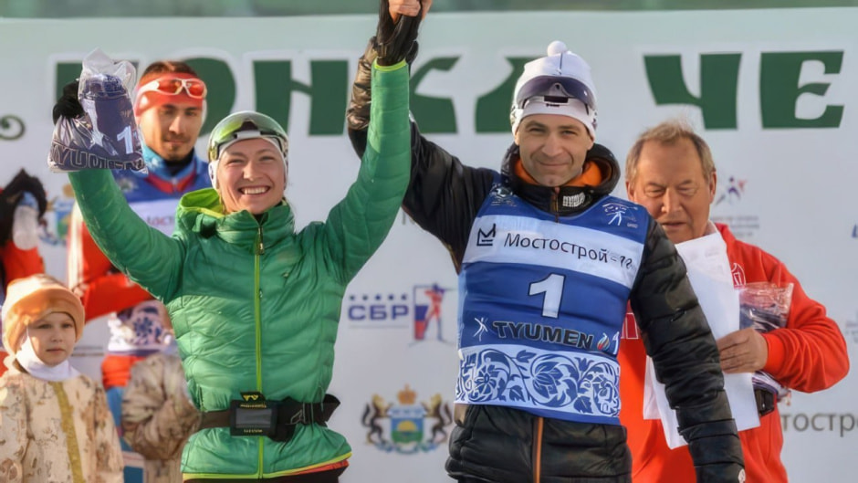 Домрачева и муж