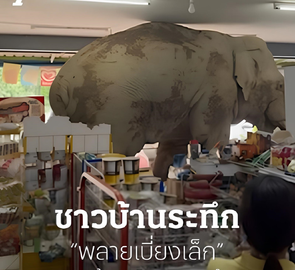 Слон в магазине Слон в магазине.jpg