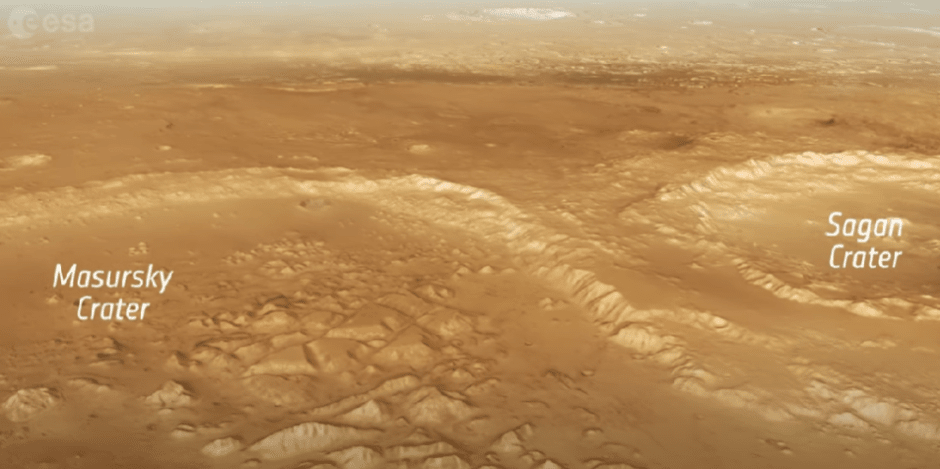 ESA показало полет над древними каналами Марса (2).png