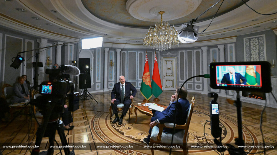 Лукашенко, интервью