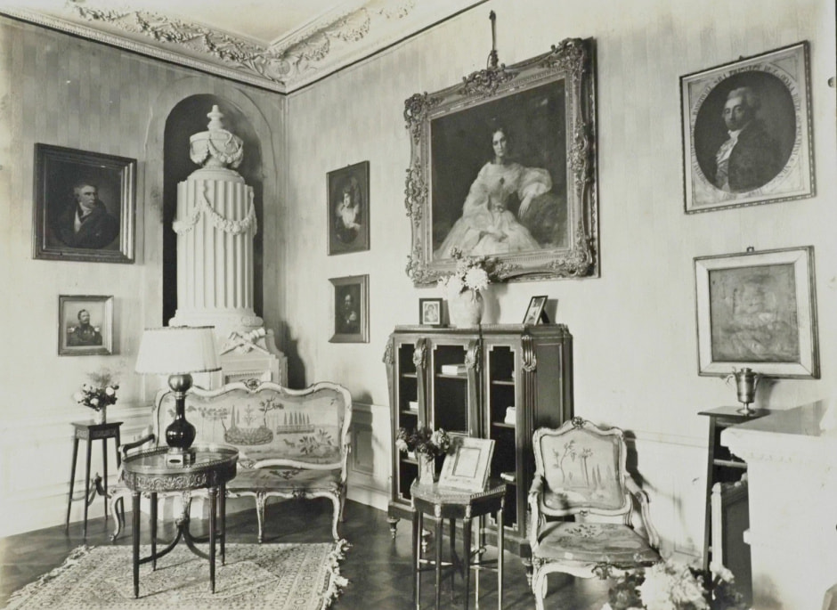 Кражи в Несвижском замке 1940 год 3_Интерьер Несвижского замка.jpg