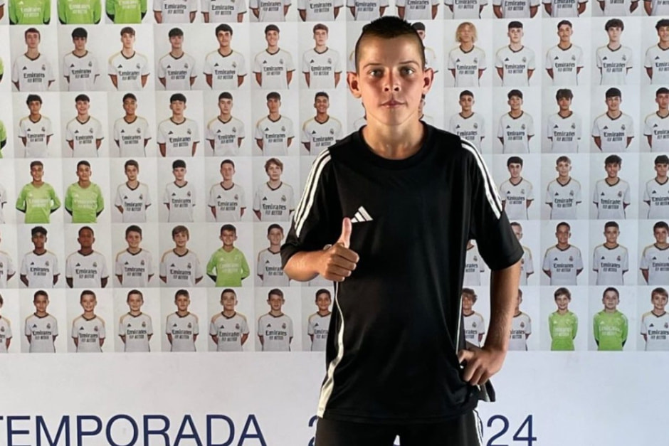 За мадридский “Реал” будет играть 12-летний белорус Алексей Майоров.jpg