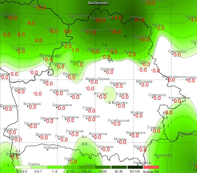 Дожди в мае