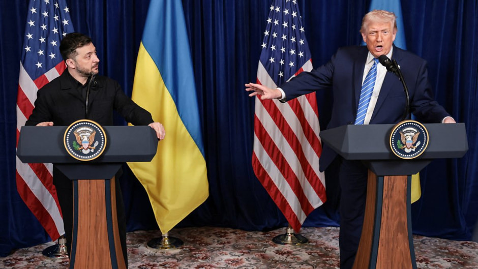 Зеленский и Трамп