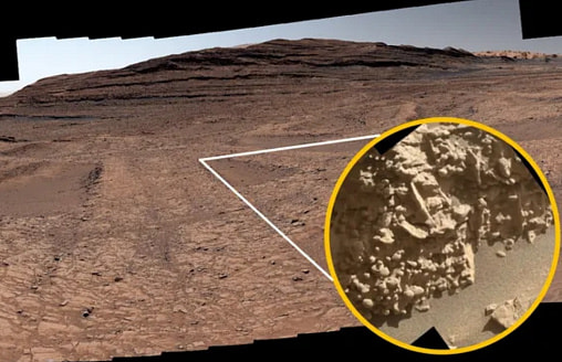 Марсоход Curiosity нашел на Марсе “паутину” с загадочными яйцевидными структурами