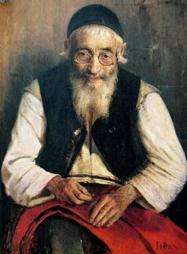 Старый портной, 1910