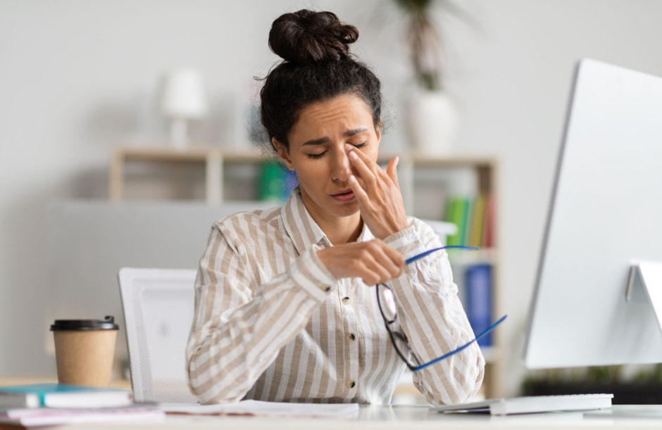 Сухость глаз