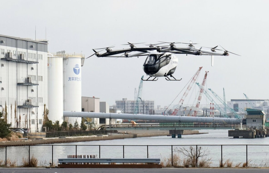 летающий автомобиль в Токио