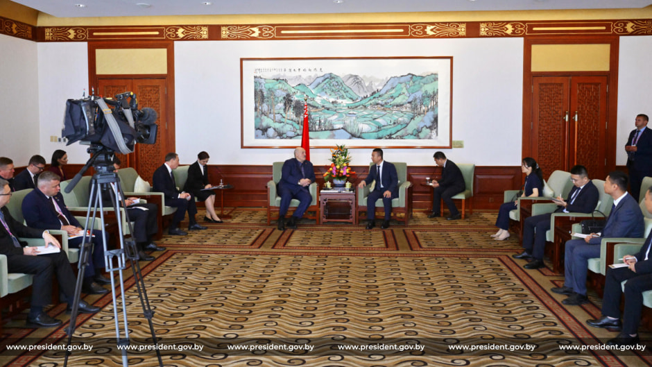 Лукашенко в Пекине