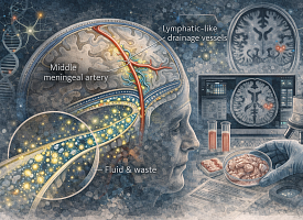 Ученые нашли в мозге человека скрытый путь для избавления от мусора