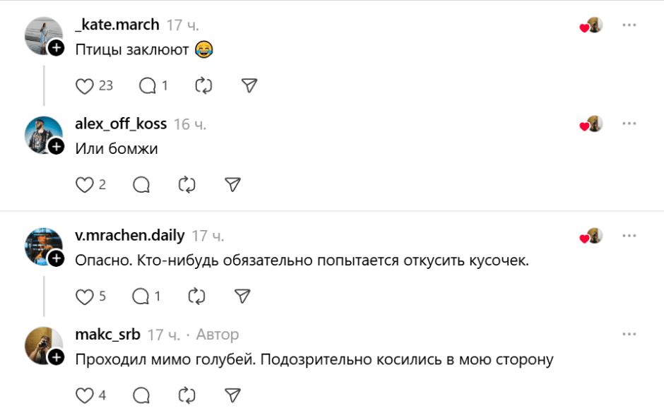 птицы заклюют птицы заклюют