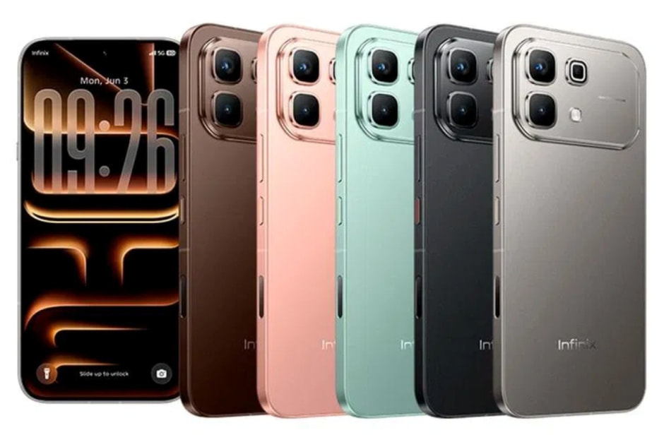 Цвета корпуса Infinix NOTE 60