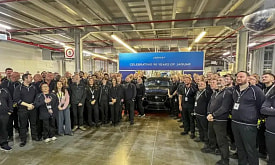 Последний Jaguar с бензиновым мотором сошел с конвейера в Великобритании