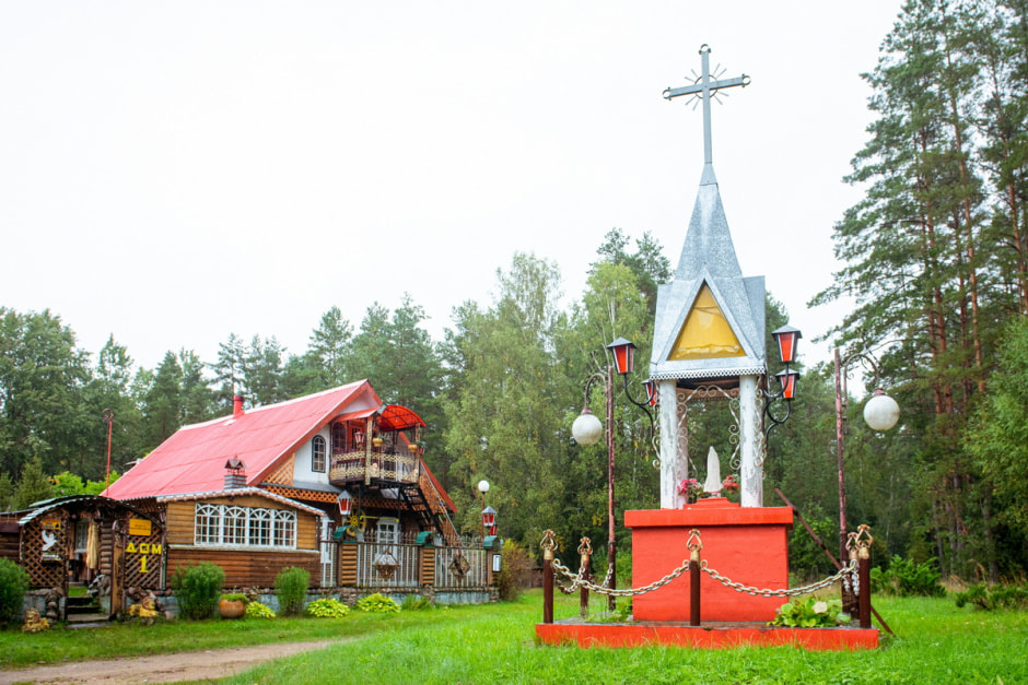 Усадьба в деревне Мельники
