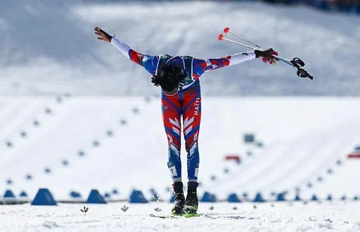 Первый лыжник Гаити на Олимпиаде пришёл к финишу последним, но сорвал овации