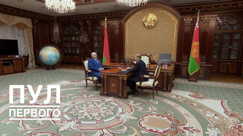 Лукашенко и Вольфович на встрече