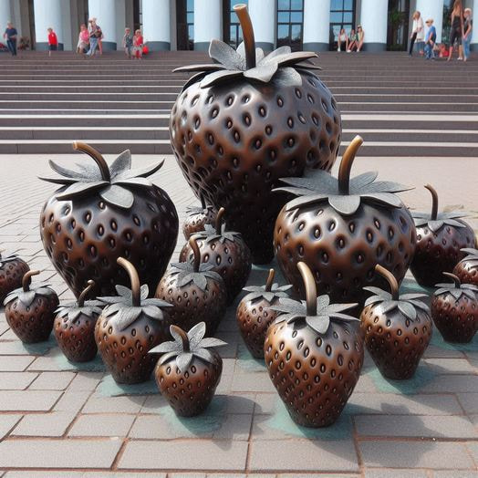 Памятник клубнике