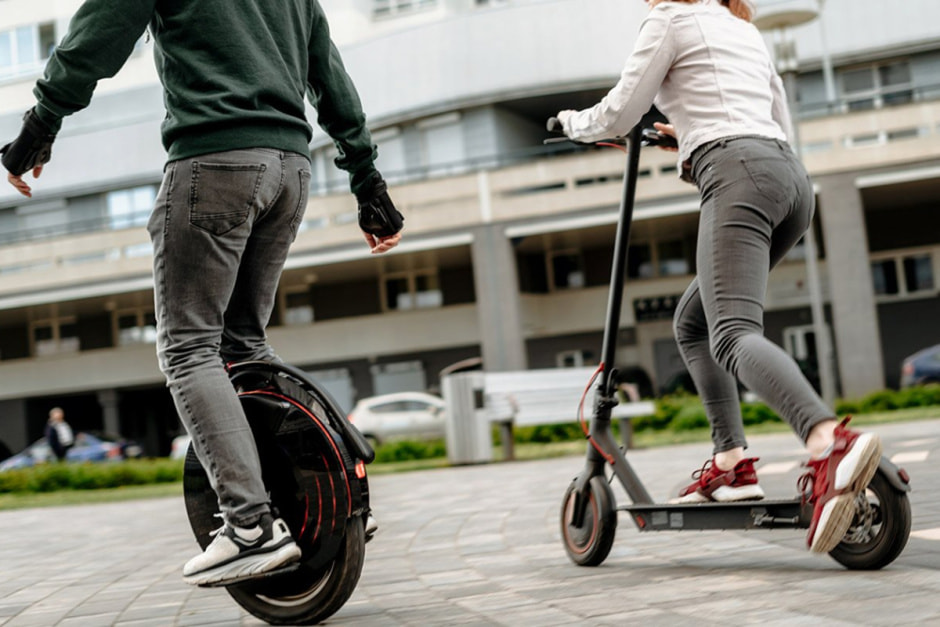 Моноколесо и самокат