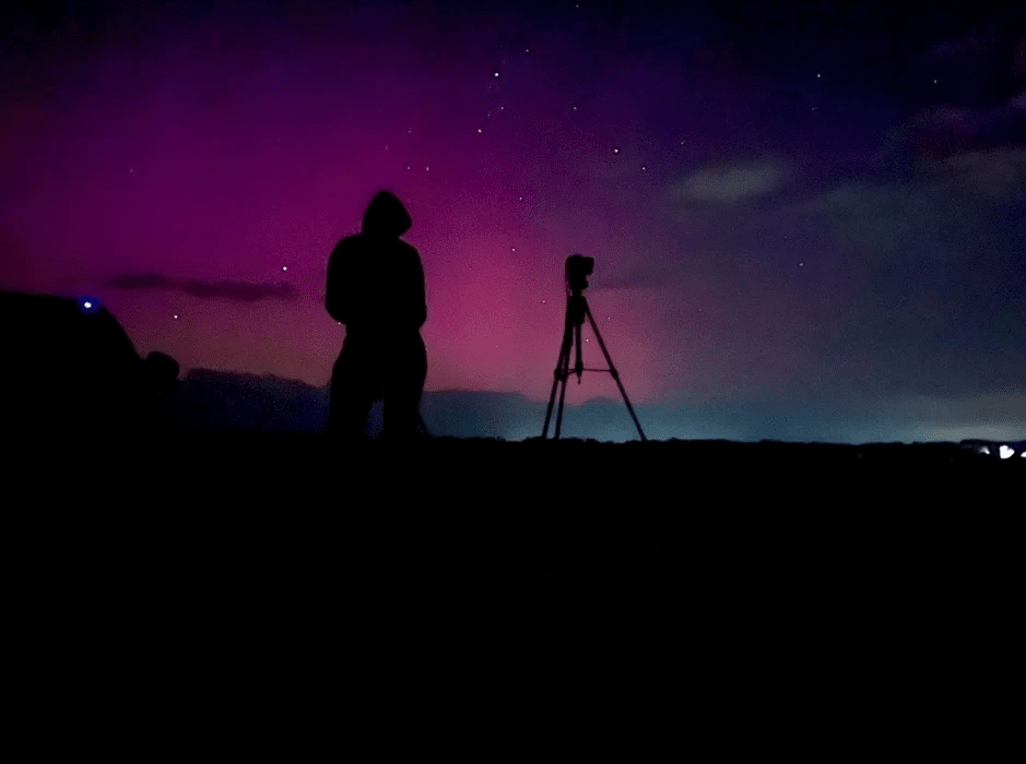 Персеиды 2024. Гомельская область. Добрушский район. Фото – Telegram-канал @nadvorie