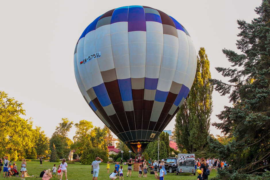 Воздушный шар на фестивале Букидс в Минске