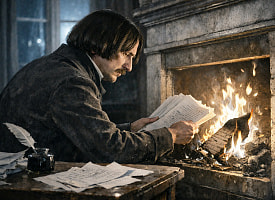 От Гоголя до Джорджа Мартина. 10 великих писателей, чьи книги были сожжены или недописаны