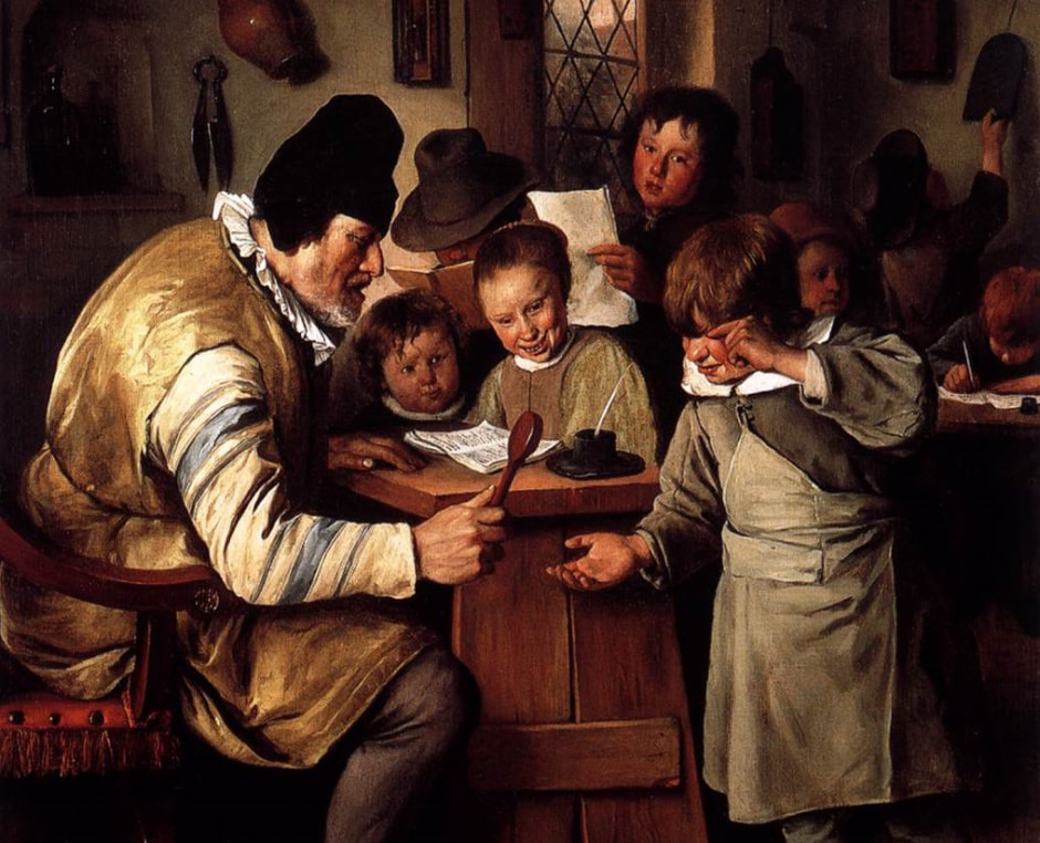 Ян Стен — Деревенская школа (1665).jpg