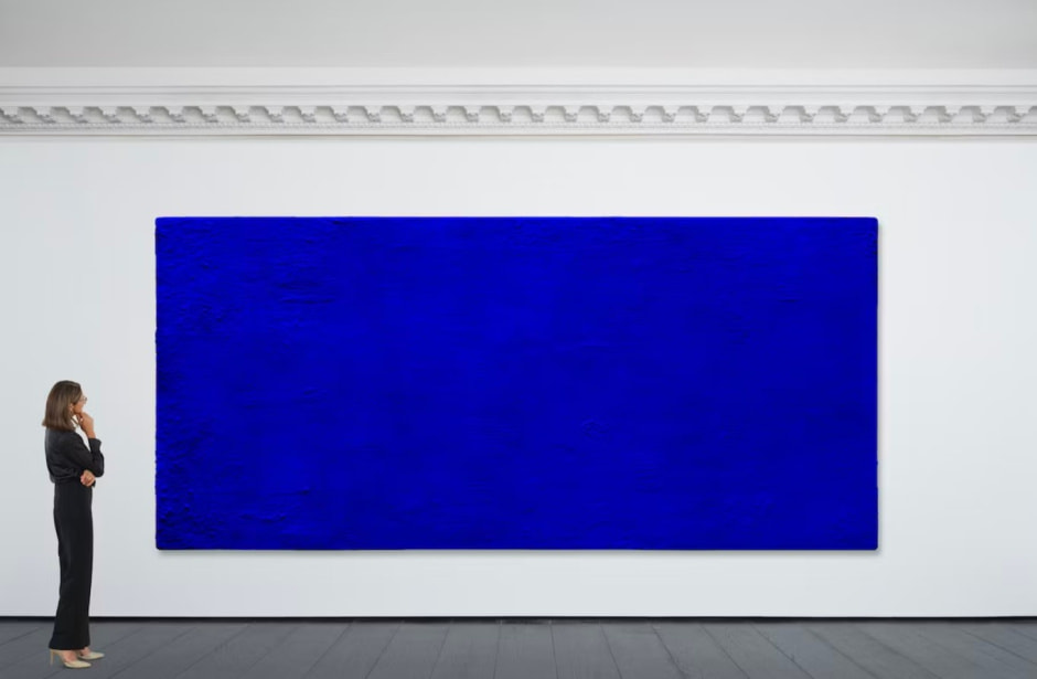 Ив Кляйн на аукционе 